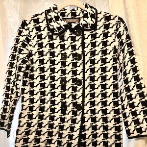 KENAR Houndstooth Blazer